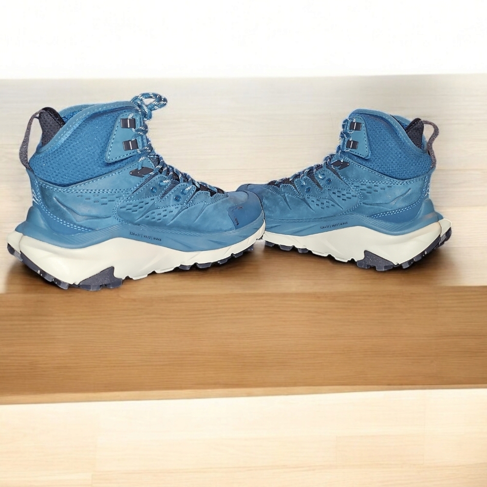 HOKA Kaha 2 GTX Blue Waterproof Hiking Boots - Picture 3 of 8